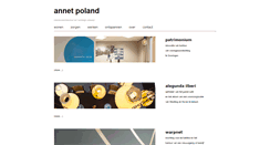 Desktop Screenshot of annetpoland.nl